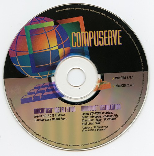 Compuserve - WinCIM 2.0.1 - MacCIM 2.4.3