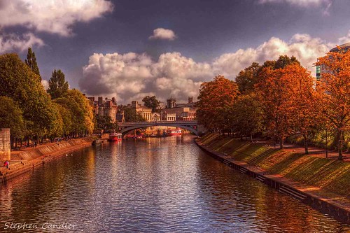 york city uk bridge autumn england tourism water canon river geotagged eos photo europe foto image roman yorkshire fineart photograph hdr highdynamicrange oldcity lightshade 2010 riverouse ancientcity tonemapped tonemapping hdrphotography handheldhdr 450d canoneos450d hdrphotographer stephencandler stephencandlerphotography spcandlerzenfoliocom