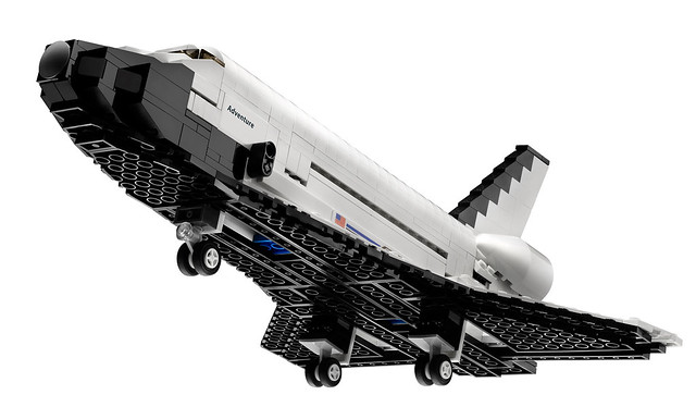 Lego Space Shuttle Grounded Again