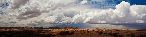 panorama storm rain composite clouds utah sandstone day stitch cloudy canyonlandsnationalpark moab needlesdistrict squawcreeklooptrail