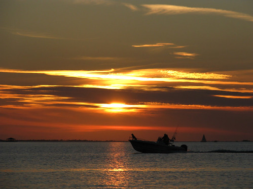 sunset sky dog sun beach water clouds canon rebel bay boat fishing dusk bayou pensacola goldenhour xsi 450d night2061 dylanbrazil