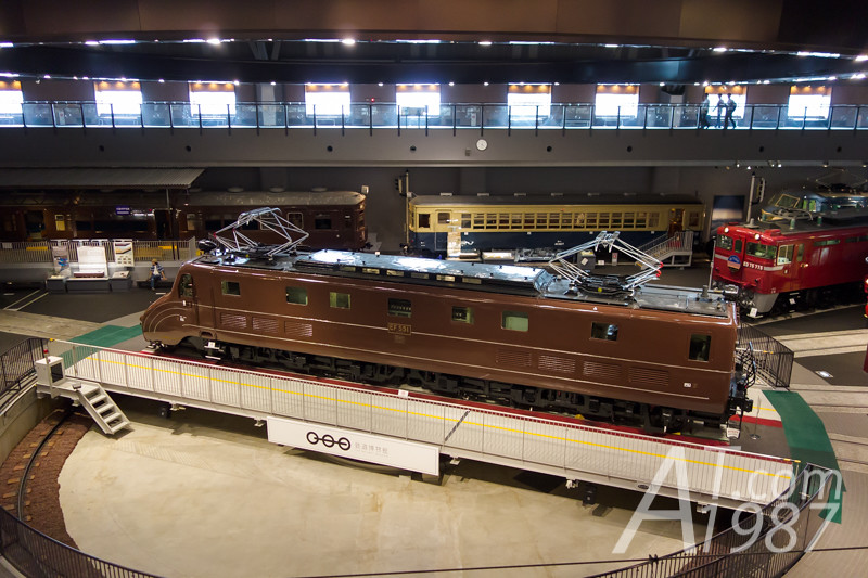 THE RAILWAY MUSEUM - Class EF55 Electric Locomotive