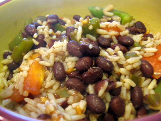 Cuban Black Beans and Rice 2 from Flickr via Wylio