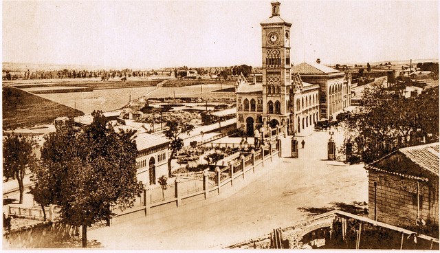 Estación de Ferrocarril de Toledo a comienzos del siglo XX