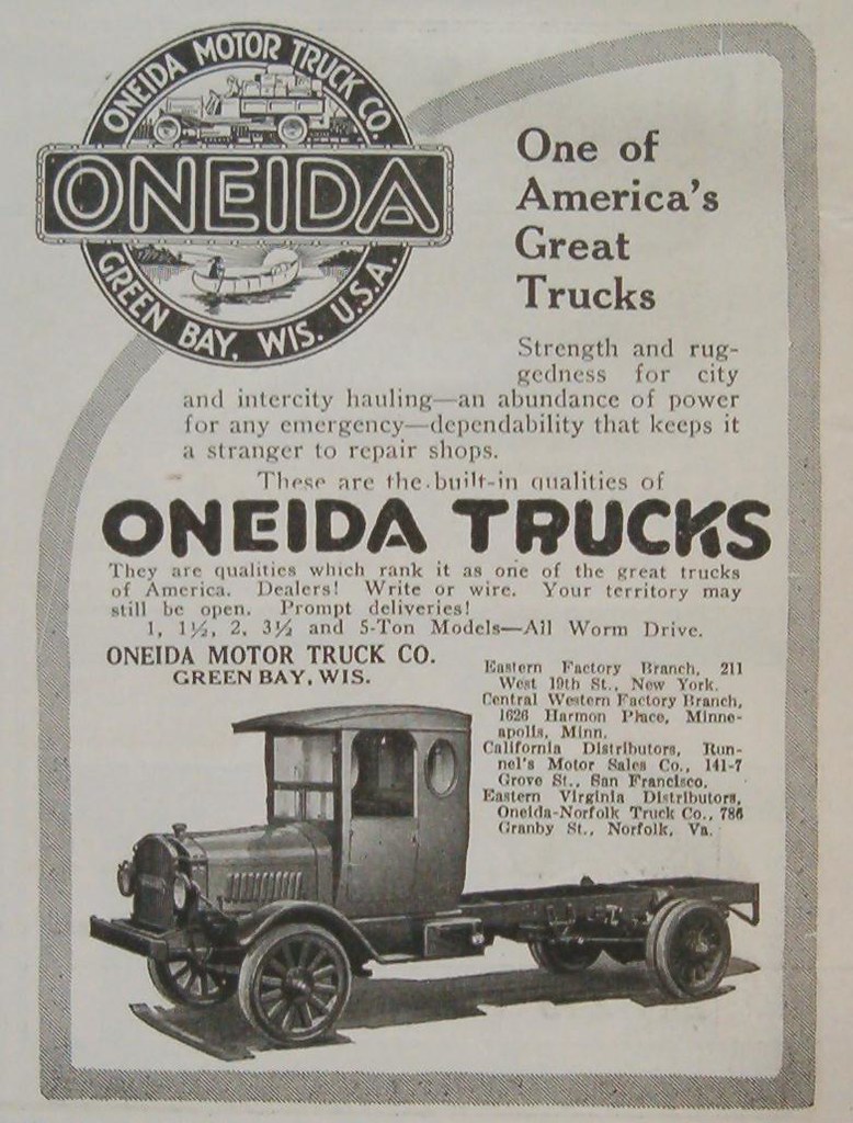 Oneida, 1918