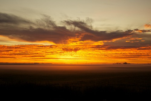 city fog clouds sunrise colorado texas tx ground efs1855mmf3556is