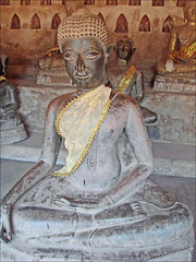 Bouddha (cloître du Vat Sisaket, Vientiane)