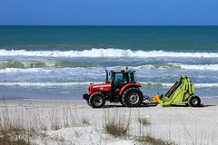 Beachcombing Tractor