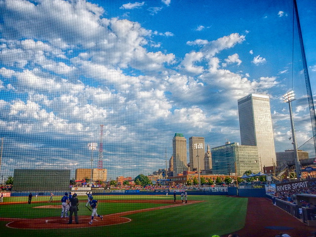 Downtown Tulsa from ONEOK Field-Edit -Studio HDR