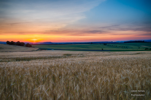 brohltal sonnenuntergang wassenach deutschland germany landscape landschaft sunset felder fields hdr kreisahrweiler eifel