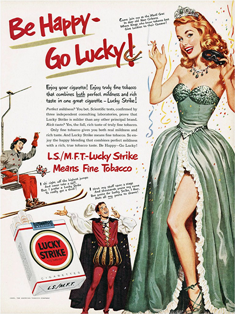 Lucky Strike - published in Life - August 5, 1951