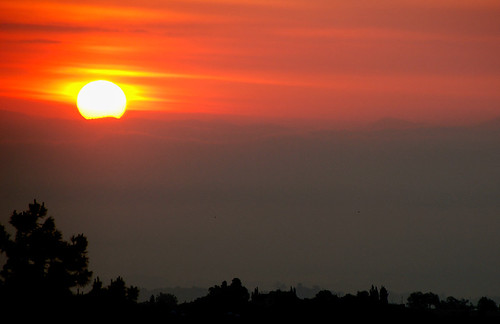 italy sunrise alba val tuscany toscana chiana