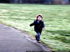 running from daycare to nick's school   P2080045 