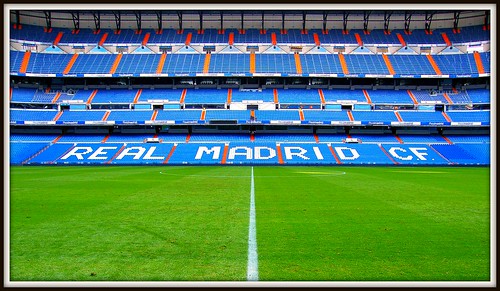 The Santiago Bernabeu Stadium in Madrid - Spain - Home of Real Madrid - The best club in the world! 2009 - Enjoy the delights incl. behind the scenes look! WOW!