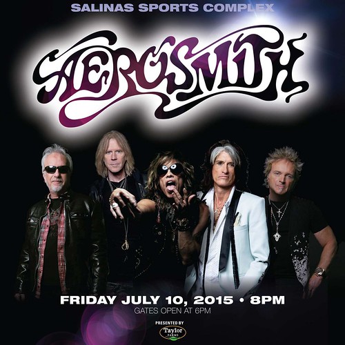 Aerosmith-Salinas 2015 front