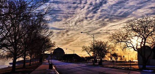 chicago clouds sunrise illinois nikon midwest skies cityscapes pinoy silhouttes d90 winterscapes setholiver1