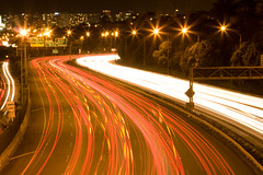 Auckland Harbor Bridge Traffic