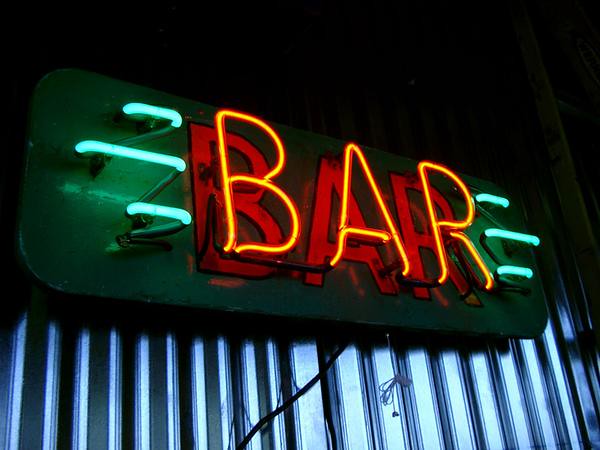 Vintage Style NEON BAR Sign - Photo Sharing!