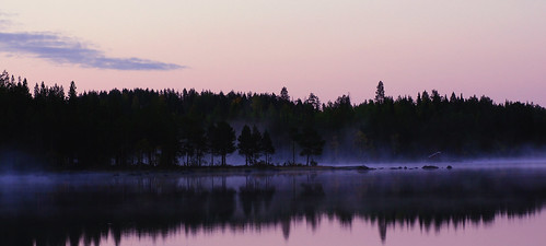 autumn mist lake geotagged