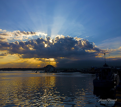 sunset sea sky seascape nature water silhouette clouds port landscape philippines rays ozamiz mindanao frozenblizzard
