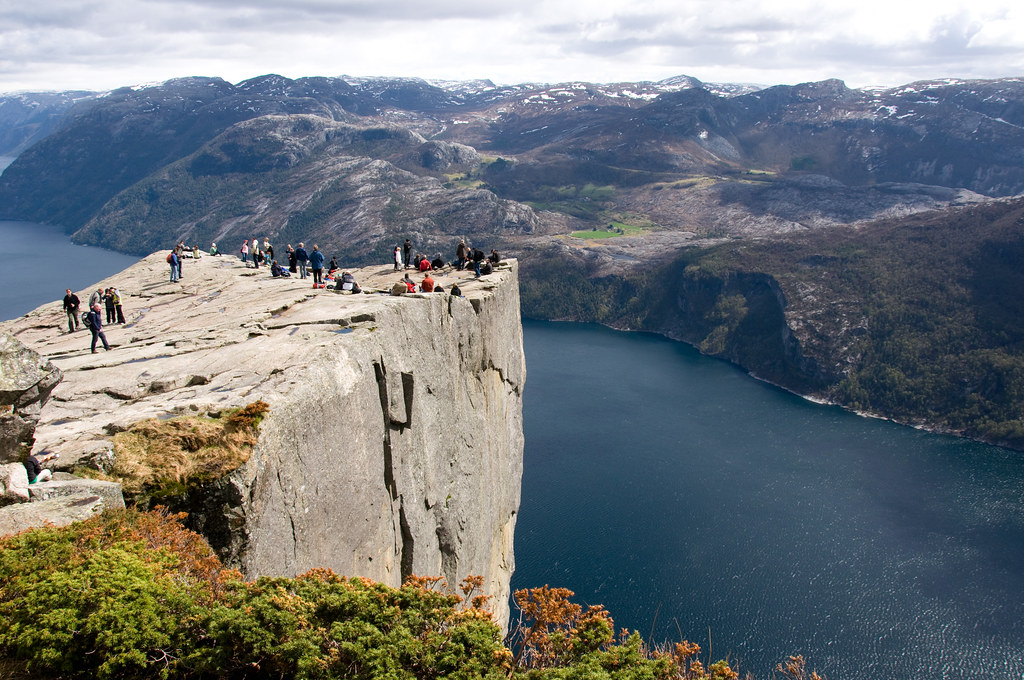 Overview over the Pulpit Rock