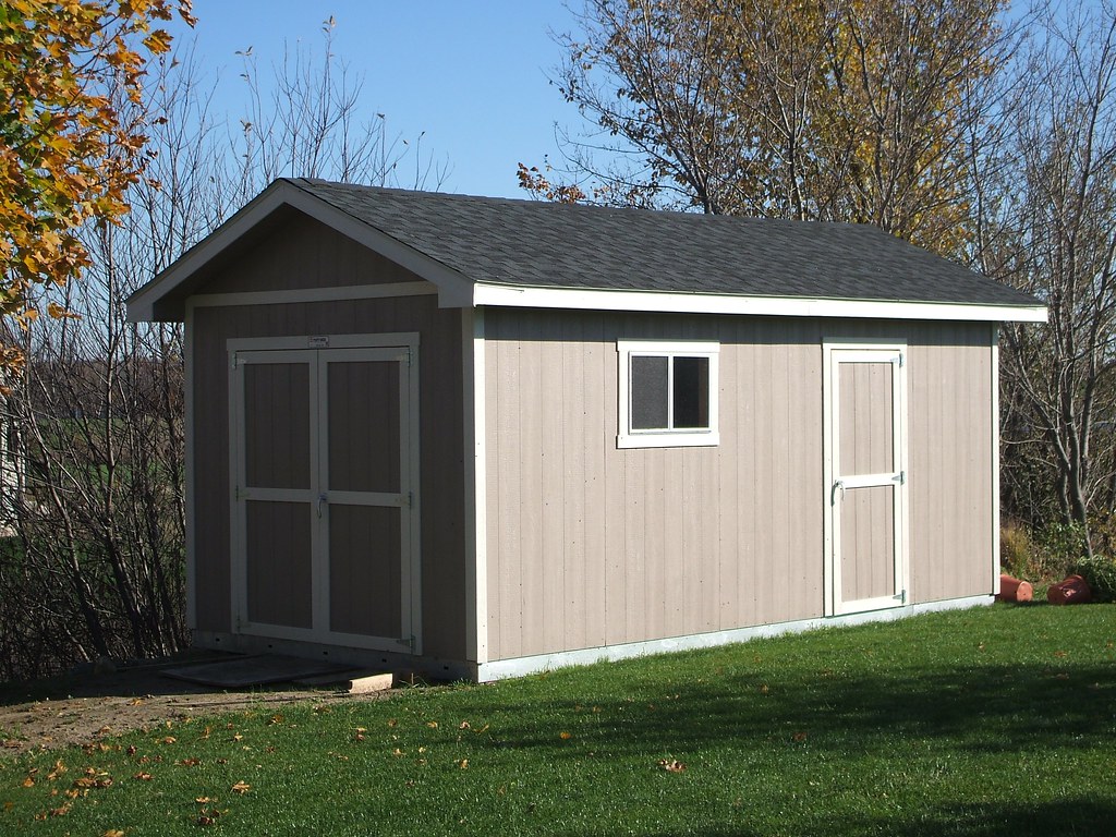 12 x 20 garage shed - Build a shed