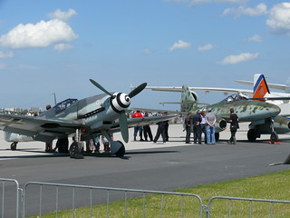 Messerschmitt Bf 109 und Me 262