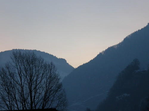 winter alps sunrise schweiz switzerland suisse february schwyz lauerz