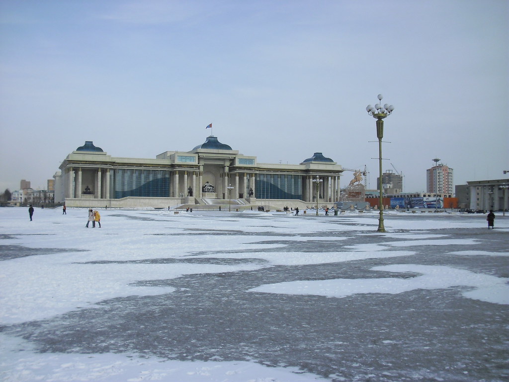 Sukhbaatar plein