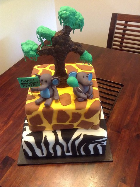 Jungle Themed Cake from Brooke Arnolda of Baked By Brooke