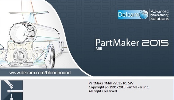 Delcam PartMaker 2015 R1 SP2 x86 x64