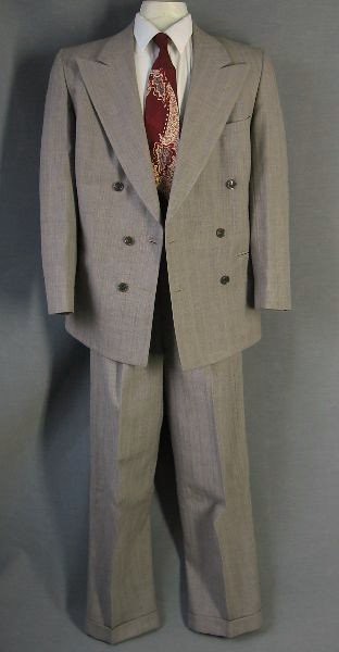 1940s Men's double breasted suit | Flickr - Photo Sharing!