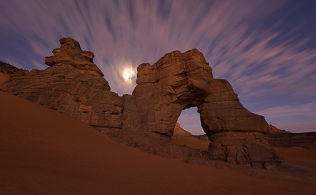 Acacus mountains of southern Libya