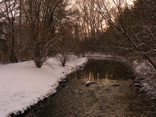 trees snow sunrise germany bomen stream glow sneeuw duitsland gloed gütersloh zonsopkomst riviertje beautifulworldchallenges diedalke