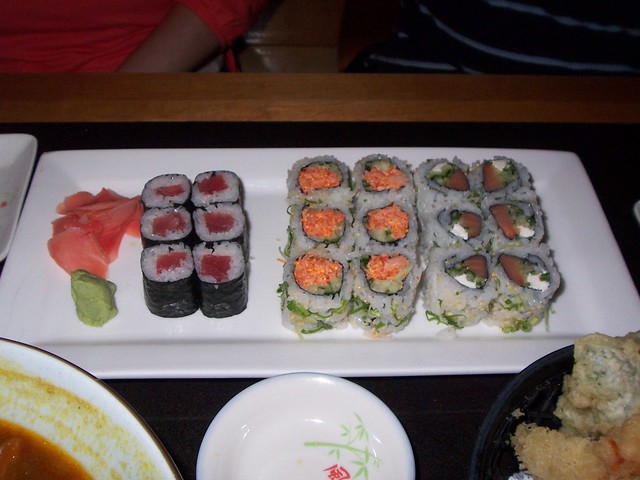 sushi at fugakyu
