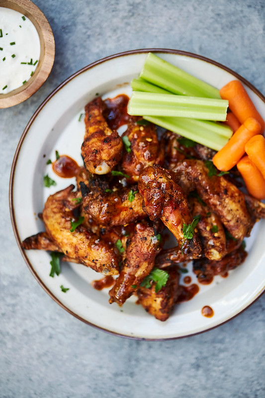 Crispy Grilled Chicken Wings – Three Ways
