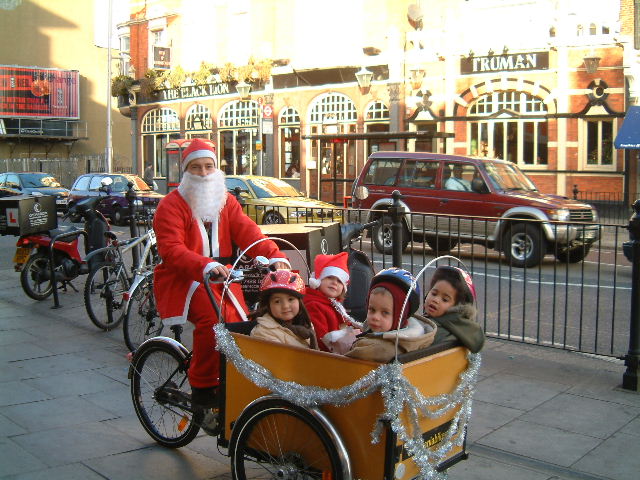 Photo:Santa and his little helpers.. By:psbikes