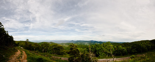 sky panorama mountains clouds landscape roanoke valley poormountain