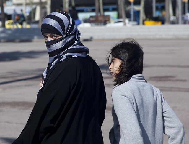 Striped Niqab