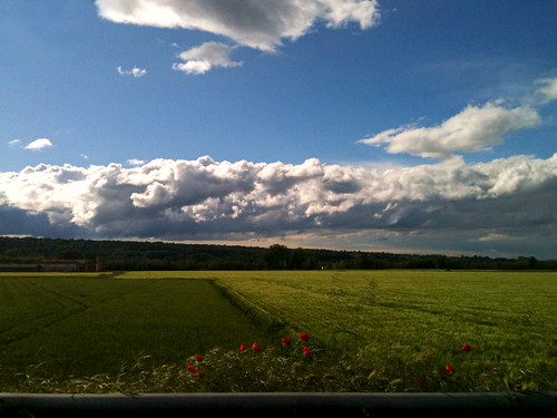 sky verde clouds landscape nuvole cielo campo fiori piacenza rossi paesaggio collina papaveri rivergaro valtrebbia passataèlatempestaodoaugellifarfesta