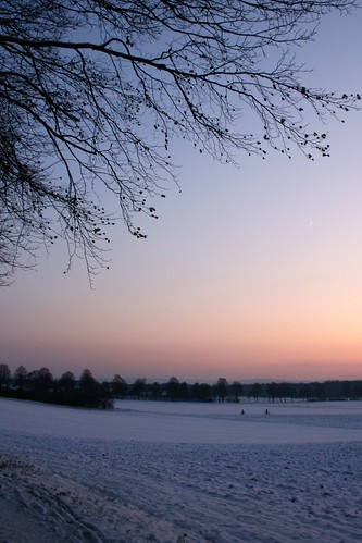 schnee winter sunset snow nature backlight germany geotagged deutschland colorful europa europe sonnenuntergang natur dezember 2009 rheinland gegenlicht alfter canonefs1855mmf3556