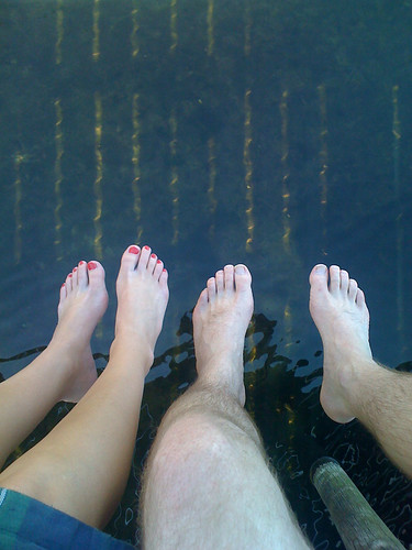 cameraphone camera lake amanda eye feet apple water wonderful foot shoe dock shoes couple sitting phone looking view floor legs bare perspective ground down surface 3g barefoot moment bliss phones iview iphone leggs fromaphoneseyeview