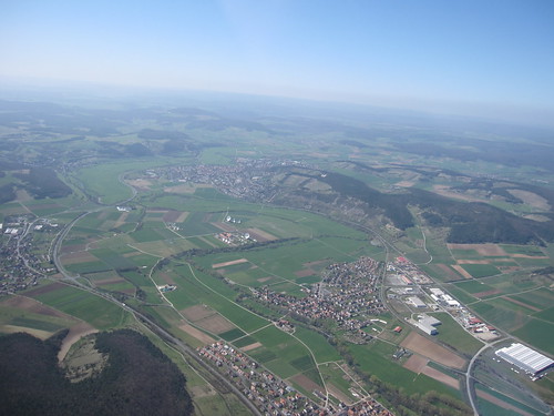 germany bayern deutschland bavaria d aerialview luftbild airview hammelburg unterfranken airpicture rhöngrabfeld
