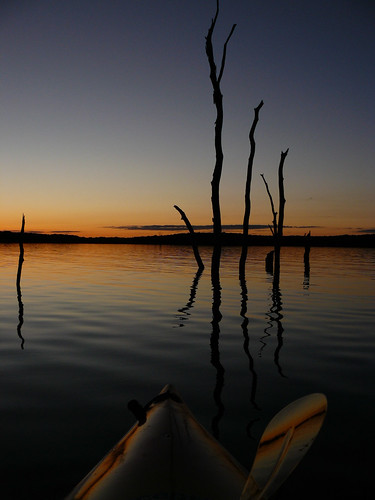 sunset lake oklahoma perception kayak paddle kayaking paddling swifty drippingspringslake