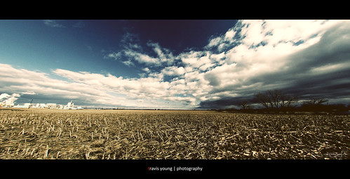 blue sky field clouds lens lawrence nikon ks fisheye kansas nikkor d300 105mm defished travisyoungphotography