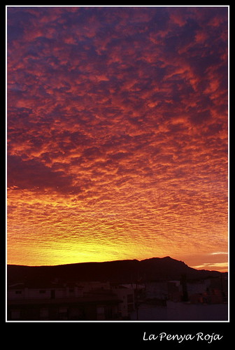 sunset red sky clouds cel alicante amanecer cielo nubes alacant castalla tibi nugols jijona xixona penyaroja fvac amanèixer