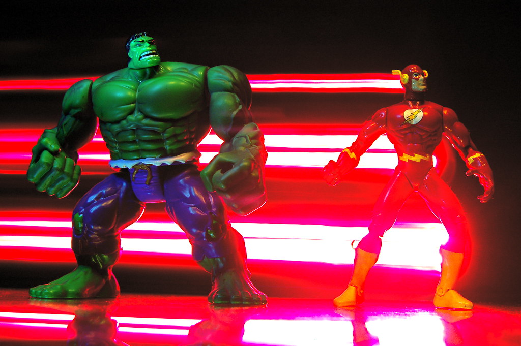 Hulk vs. Flash (107/365)