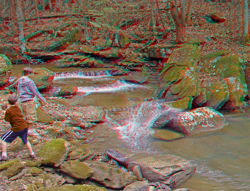 freedom stereogram 3d anaglyph falls stereo