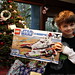 nick with a lego star wars republic fighter tank from anna & chips