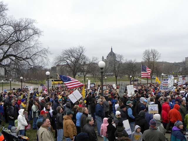 Tea Party rally to stop the 2010 health care reform bill
